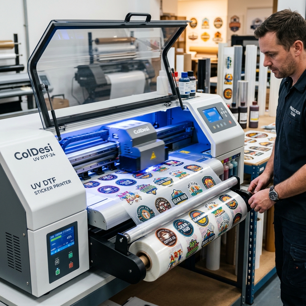 Adesivo DTV UV para objetos